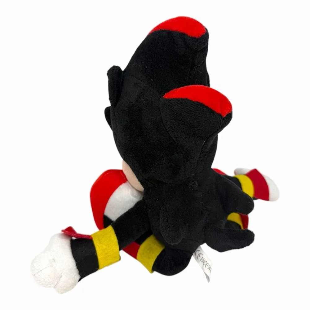 Shadow‎ the Hedgehog Plush Sonic the Hedgehog Black Red Stuffed Toy with Suction